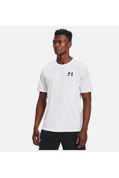 Under Armour Ανδρικό μπλουζάκι Ua M Sportstyle Lc Ss White 1326799 -100