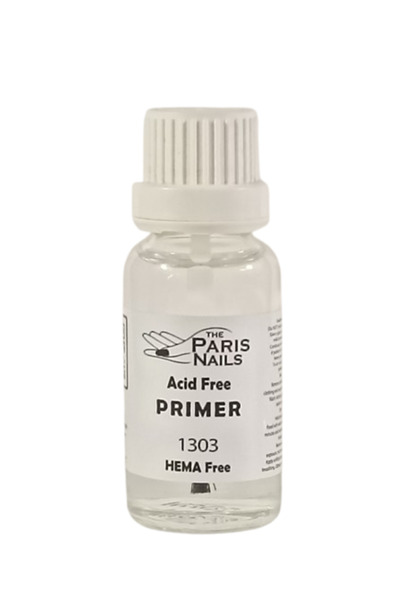 the paris nails Prımer (ASİTSİZ) Kalıcı Oje Ve Protez Tırnak Için 20 ml Fırçalı