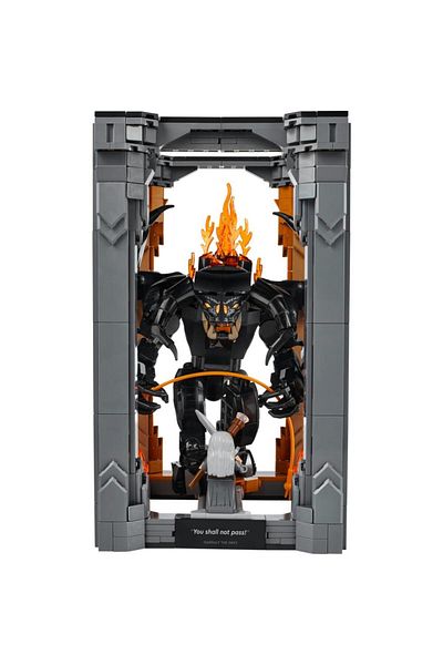 LEGO ®    Icons Lord of the Rings: Balrog Bookshelf Decor 10367 -18+ Decorative Building Set (1201P)