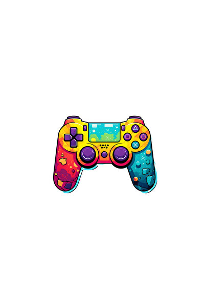INOVATIX Set de 8 autocolante colorate pentru joystick-ul Playstation, INOVAT...
