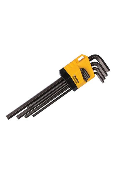 CETA FORM Lt/800Af Inch (Sae) Long L Allen Key Set 9 Pieces