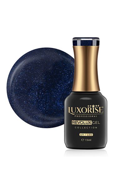 LUXORISE Oja semipermanentă Revolux LUXORISE, Navy Flirt 15ml