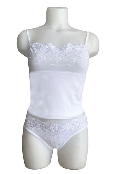 ALFA AKSESUAR 03 Berrak Embroidered Rope Strap Bikini Set 2112