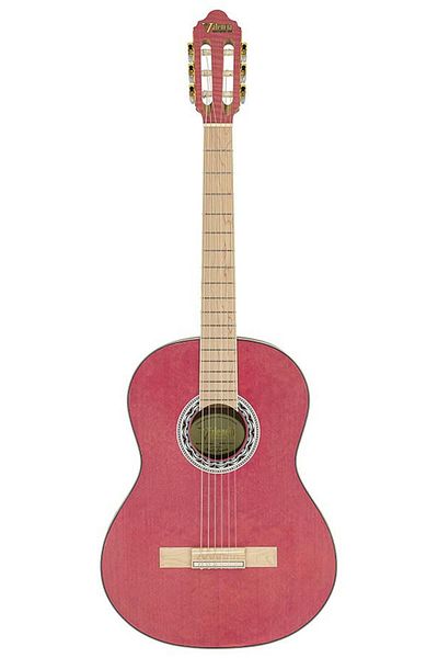 VALENCIA VC354PK, classical guitar, size 4/4, pink finish