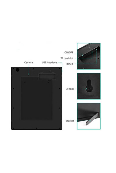 Minitechnics Video Camera in Panel, Motion Sensor, Remote Control, 32 Gb