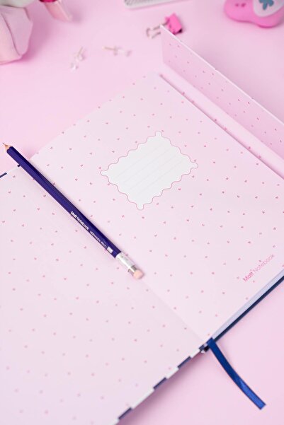 Matt Notebook A5 15x21 Mıknatıslı Kapak Defter Çizgili