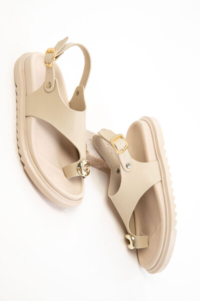 SOHO Beige Women's Sandals 20639