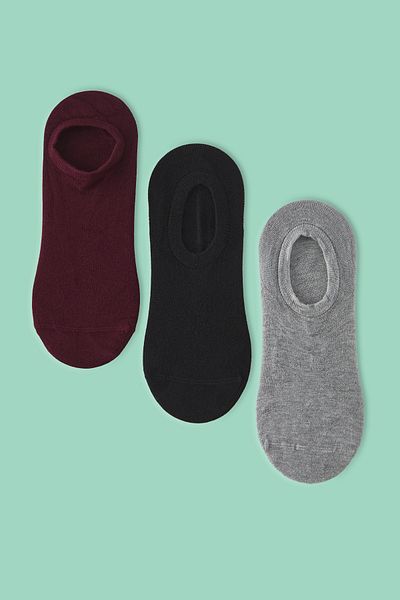 Trendyol Collection Multicolor 3-Piece Plain Jacquard Knitted Socks Thmss25Co00005