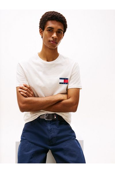 Tommy Hilfiger TJM SLIM ESSENTIAL FLAG TEE EXT