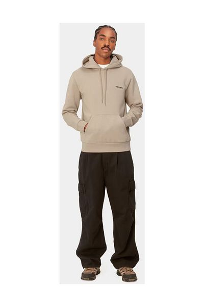 Carhartt Potisk s kapucí a výšivkou