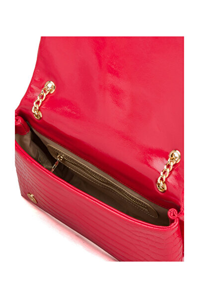 Love Moschino Borsalino Pu Croco Rosso