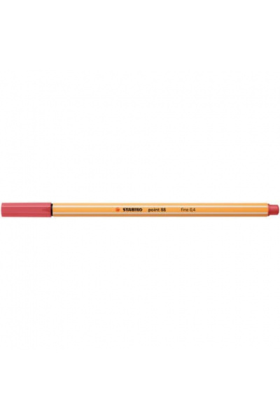 Stabilo - İnce Keçe Uçlu Kalem - Point 88 - Pas Kırmızısı