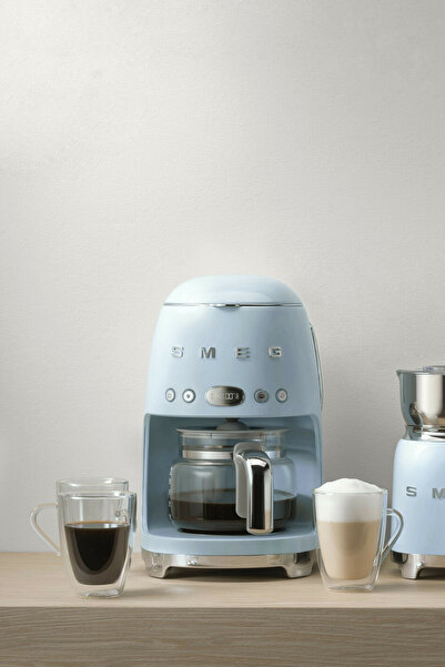 SMEG 50's Style Retro Pastel Mavi Filtre Kahve Makinesi Dcf02pbeu