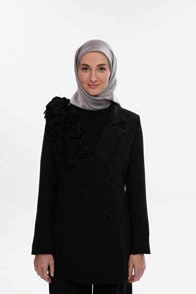 MİRSOY SCARF İdol Janjan Eşarp Abiyeik-gümüş