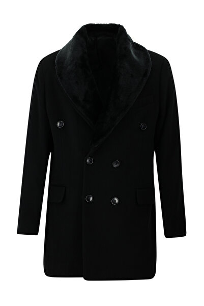 Abdullah Kiğılı Kürk Yaka Kaşmirli Kaban