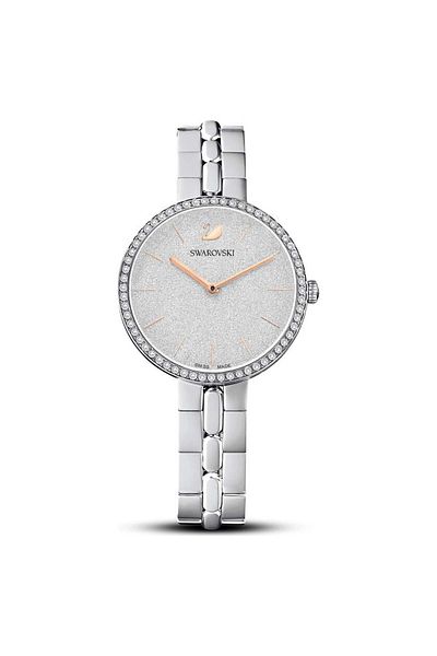 Swarovski Cosmopolitan Watch Metal bracelet, Silver tone, Stainless steel 5517807
