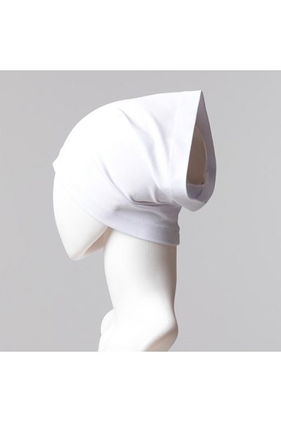 MİRSOY SCARF Pipe Bonnet - White Design