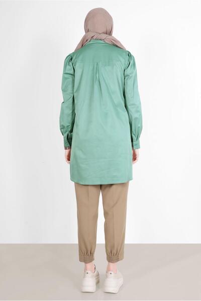 Alvina Paçaları Lastik Detaylı Havuç Pantolon 70373