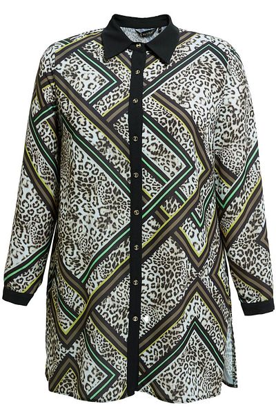 Alvina Plus Size Patterned Tunic 20407