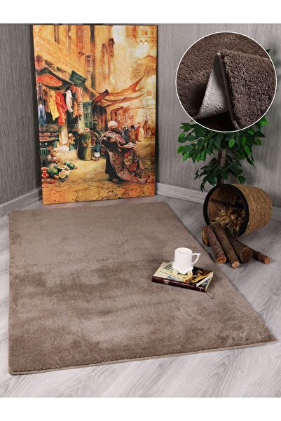 Myevilla My Evilla Modern Dekoratif Puffy Peluş Halı Yolluk