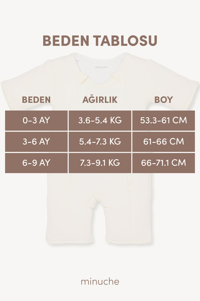 Minuche 100% Cotton Baby Sleeping Bag - Fiber Filled and Double Zipper for Easy Changing