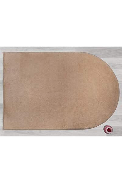 Myevilla Washable Seccade Soft Long Furry Plush Puffy Knee Painless Prayer Beige