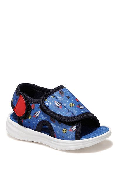 Kinetix Boys' Blue Patterned Sandals