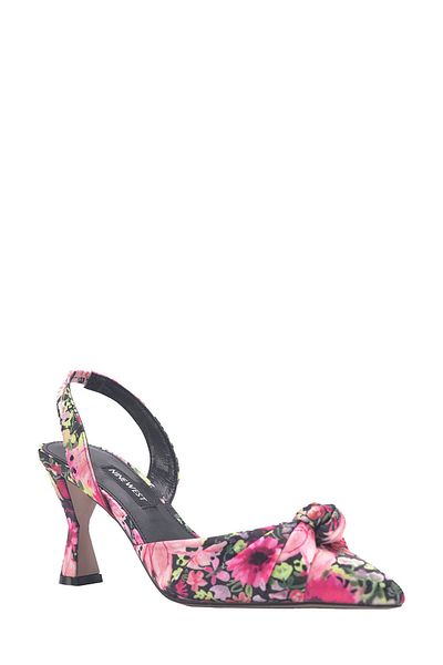 Nine West Černé dámské boty na podpatku