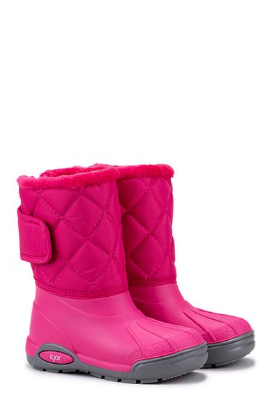 IGOR Κοριτσίστικες μπότες χιονιού Topo Skı Nylon Fuchsia