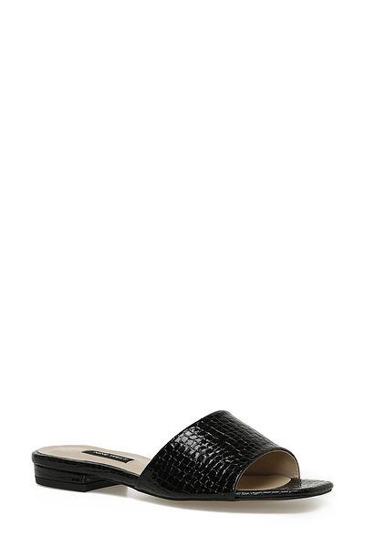 Nine West Mayya 3Fx Women's Black Slippers