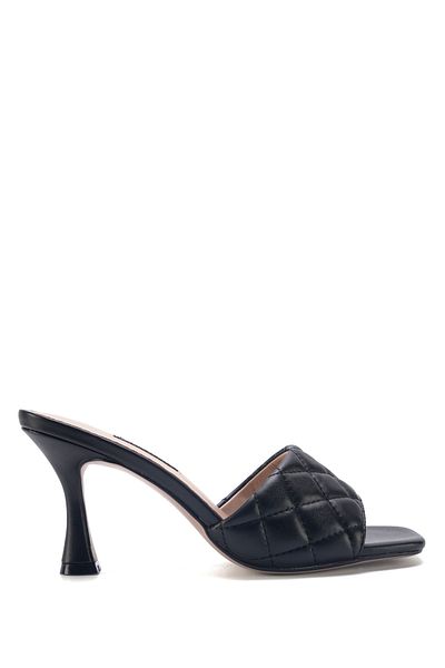 Nine West RELIA 3FX Black Women's Heeled Slippers