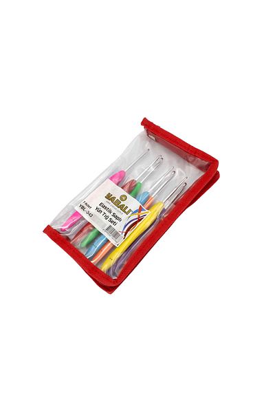Yabalı Wool Crochet Set with Elastic Handle