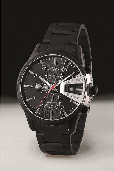 Daniel Klein Functions Active Black Men's Wristwatch