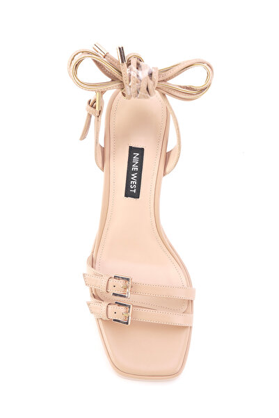 Nine West Benalde 4Fx Cream Women's Heeled Sandals