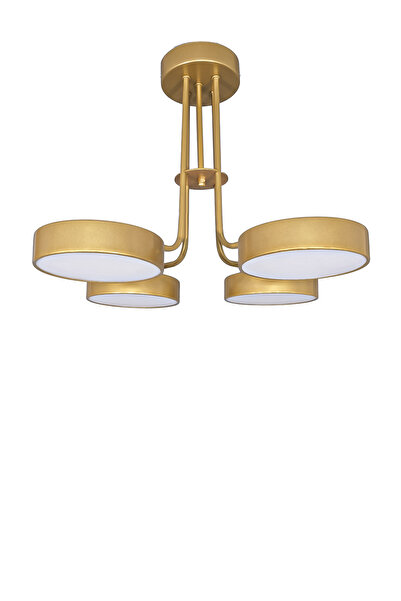 Fer Avize Mango Led Avize Modern Başlıklı Enerji Tasarruflu Dekoratif 3 Renk Işık Salon Mutfak Çocuk Odası