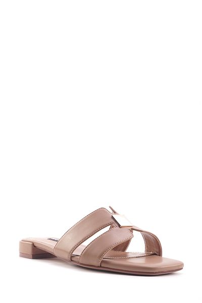 Nine West Iwan 4fx Tan Women's Slippers