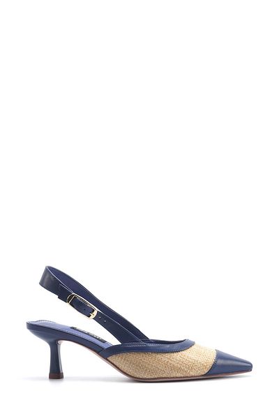 Nine West Glenda 5Fx Navy Blue Women's Heeled Shoes
