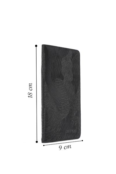 Derimod Black Leather Men's Wallet - 000a2d311918