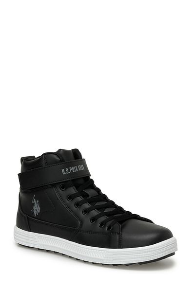 U.S. Polo Assn. ASTA HI 3PR pantofi negri înalți pentru bărbați
