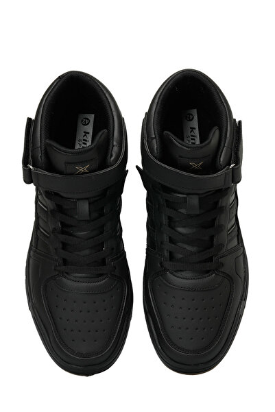 Kinetix WILMO PU HI 3PR Black Men's High Sneaker