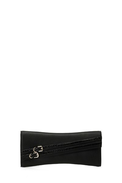 Nine West Bande 5Fx Black Women's Clutch