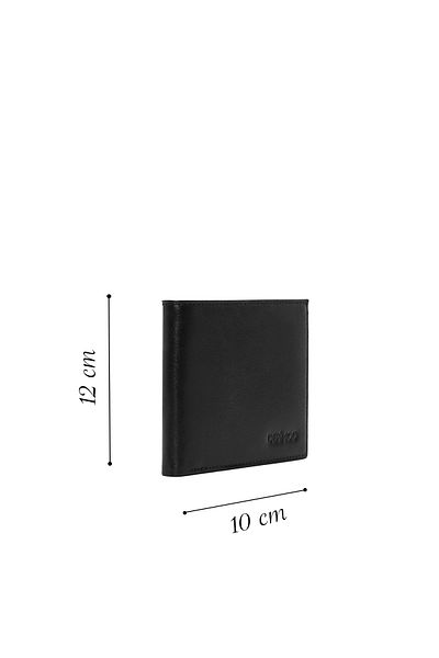 Derimod Men's Black Leather Wallet - 000a2d306918