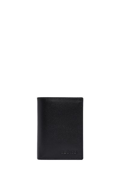Derimod Black Leather Men's Wallet - 000a2d306818
