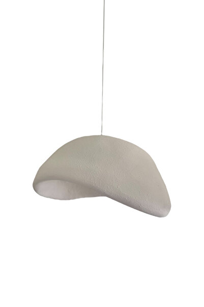 Lunalore Luna Serisi Avize - 50 cm - Beyaz