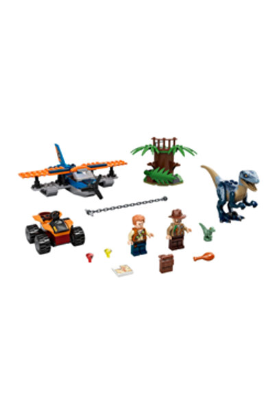 LEGO العالم الجوراسي 75942 فيلوسيرابتور: مهمة الإنقاذ ذات السطحين