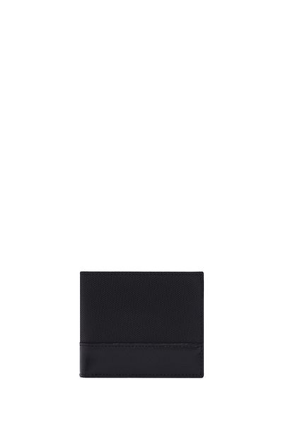 Derimod Black Leather Men's Wallet - 000a2d307426