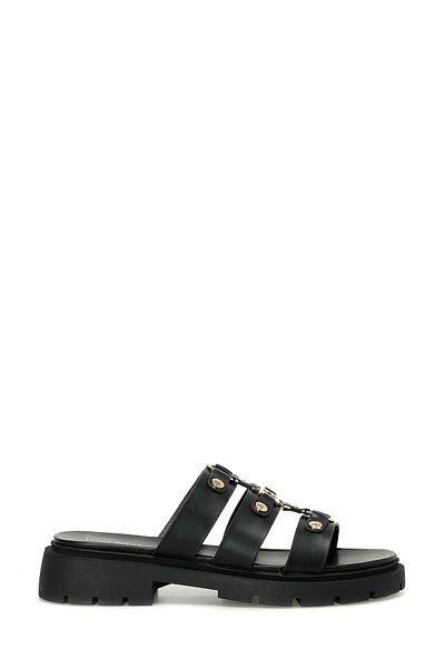 Nine West Mınt 4fx Siyah Kadın Düz Terlik
