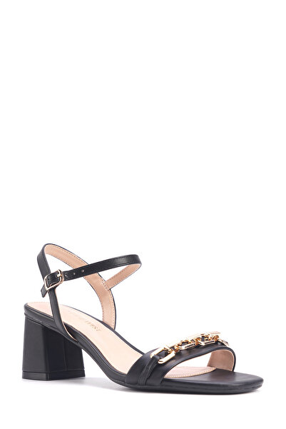 Nine West NARMIN 4FX Siyah Kadın Comfort Sandalet