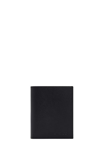 Derimod Black Leather Men's Wallet - 000a2d3093cv