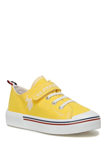 U.S. Polo Assn. Penelope 3Fx Yellow Girl's Sneaker